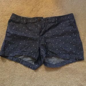 Polka dot shorts